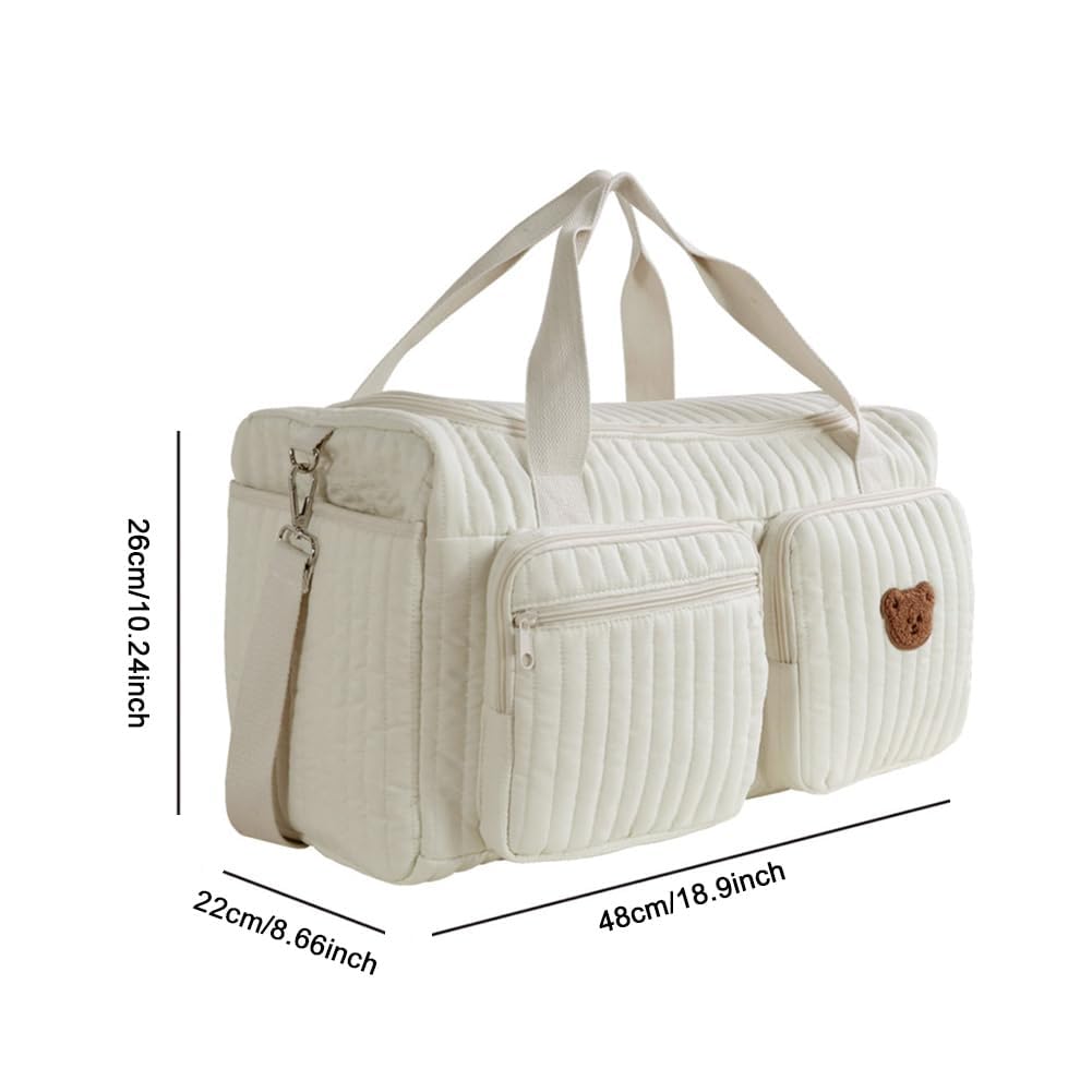 Sac à langer à bandoulière pour maman, sac à langer léger matelassé, grand matelas à langer multifonctionnel de voyage, sacs Messenger pour maternité et changement de couches, pour hôpital