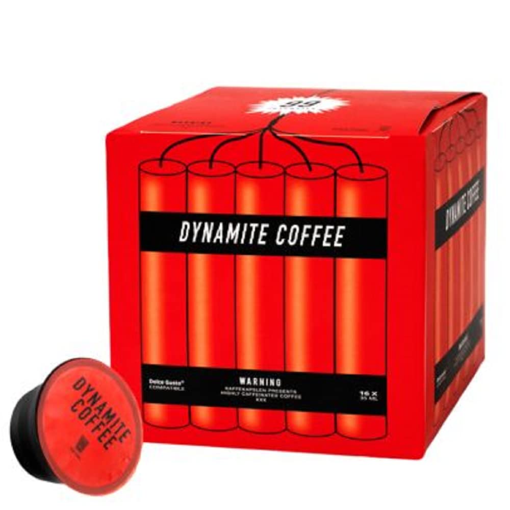 16 Dynamite Dolce Gusto Compatible Strong Coffee Capsules