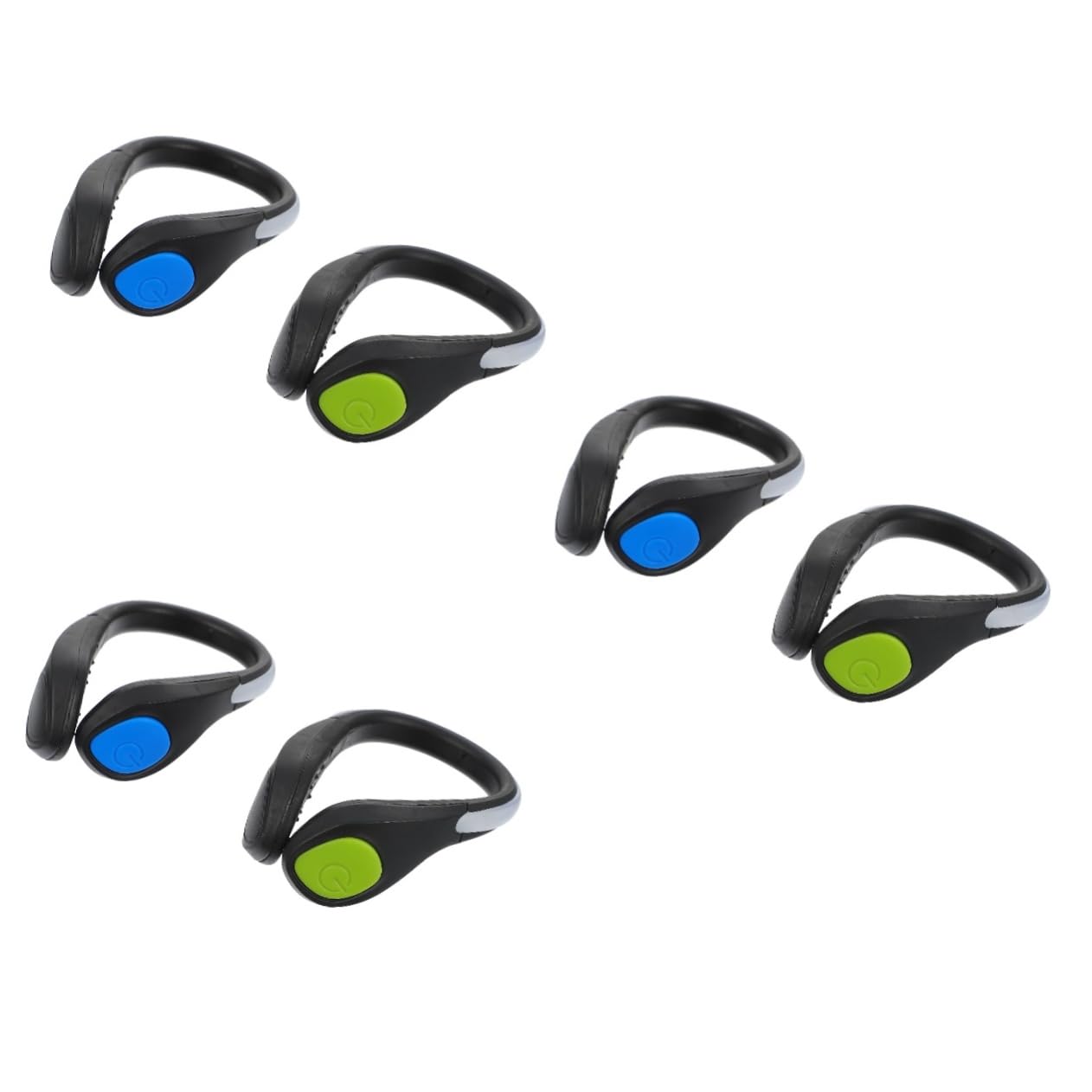 BESPORTBLE 6 Piezas Luminosas Luces De Clip De Zapato Iluminan Las Luces De Advertencia del Zapato Corriendo Jogging Zapato Clip De Seguridad Luces Clip En Zapatillas Luces Clip Lámpara
