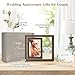 Happy Anniversary Picture Frame Gifts for Women Anniversary Wedding Frames for The Couple Wedding Gifts Anniversary Photo Frame Gift for Him Happy Aniversario Decorations Gift for Wife Girlfriend Her