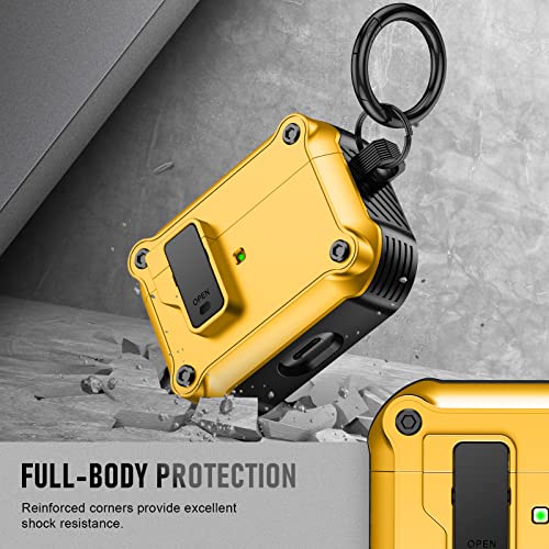 Image of Compatible with Airpods Pro 3 Case(2025),for Airpods Pro 3rd Generation Cases Cover with Keychain Cleaner Kit Soft Silicone Shockproof Cover for Women Men