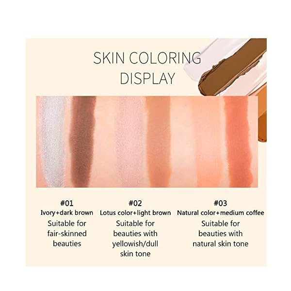 ONLYOILY-Contour-StickConcealer-Contour-Highlighter-StickCruelty-Free-Makeupdouble-end-face-make-up-concealer-contouring-sticks-cream-Waterproof-Professional-Makeup-Cream-Contour-Stick-01 ONLYOILY Double-End Contour Highlighter Stick, Face Contour Makeup Contouring Sticks Cream Concealer (1)