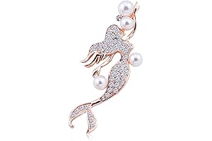 Mermaid Pins: Accessorize with Enchanting Marine Glamour