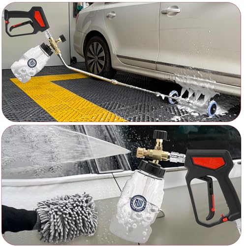 Image of RIDGE WASHER Power Washer Undercarriage Cleaner, Chemical Injector Bottle