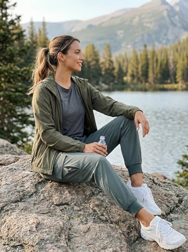 Image of Libin Women's Hiking Cargo Pants Quick Dry Joggers Petitle /Regular /Tall