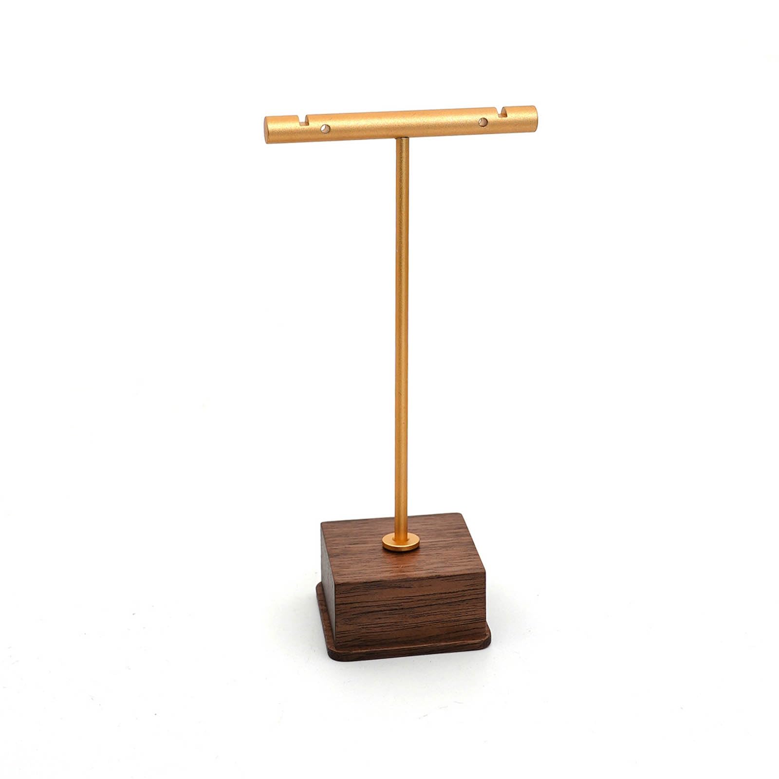 YPBEW 9 Styles Wood Earrings Tree Organizer Earring T-Stand Ear Studs Rack Retail Holder Jewelry Photography Display Rack Earring Stand