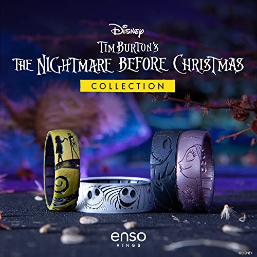 Enso Rings The Nightmare Before Christmas Collection - Disney Silicone Rings - Jack & Sally2