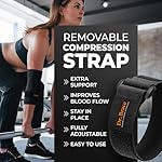 DR. BRACE® Elite Elbow Brace Support, Breathable Elbow Compression Sleeve with Gel Pad for Golfer's, Tennis Elbow & Tendonitis Treatment & Pain Relief 2024 (Black, Large) - Image 3