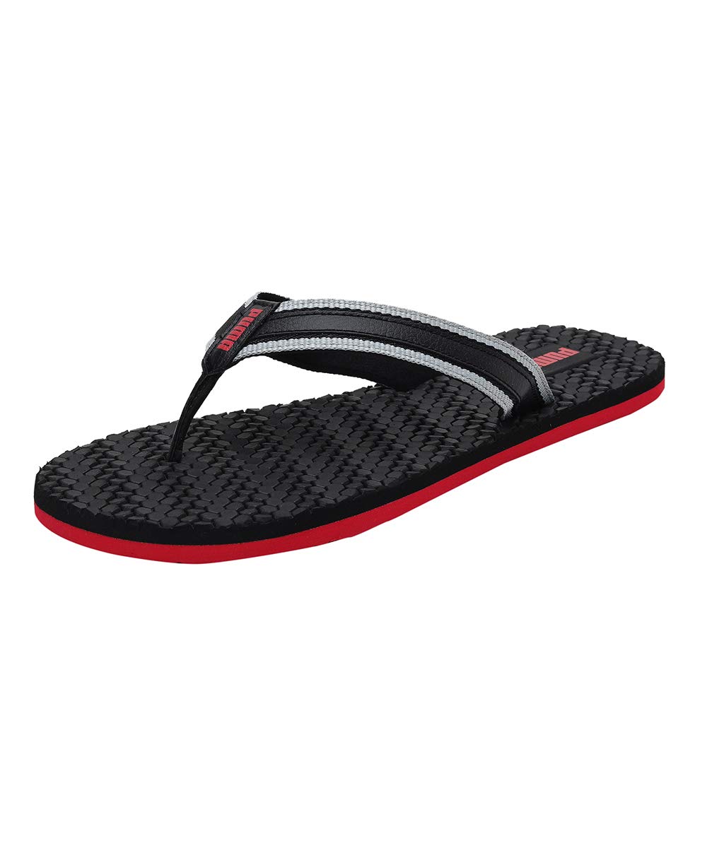 Puma Unisex Adult X2 Black Risk Red-High Rise Flip Flop-4 Kids UK (38029501) (B08L9FN6SB) Amazon Price History, Amazon Price Tracker