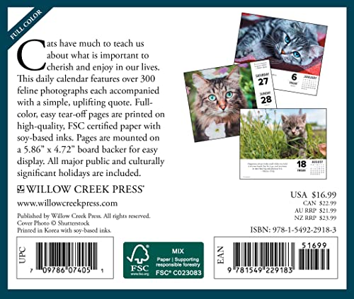 What Cats Teach Us 2023 Box Calendar #TOP1