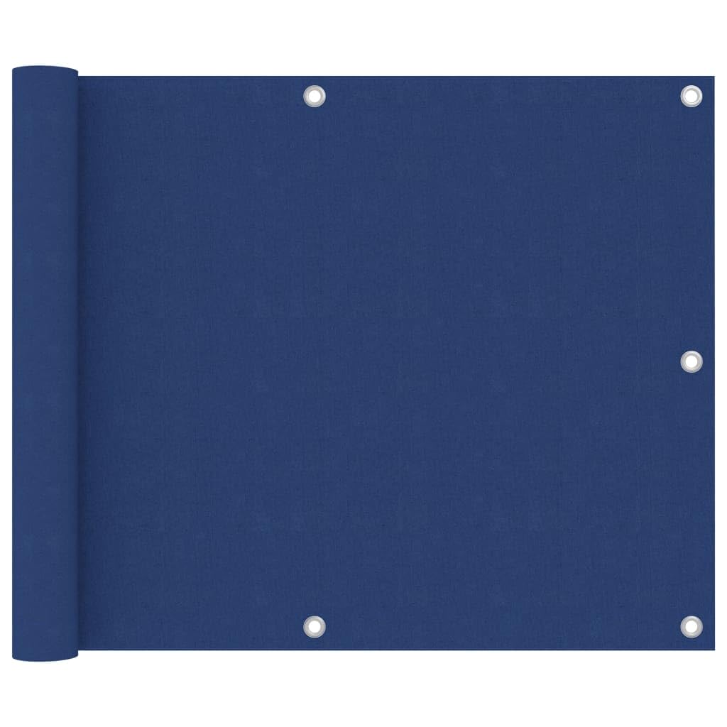 Protección visual para balcón 75x300 cm con ojales de aluminio para terraza