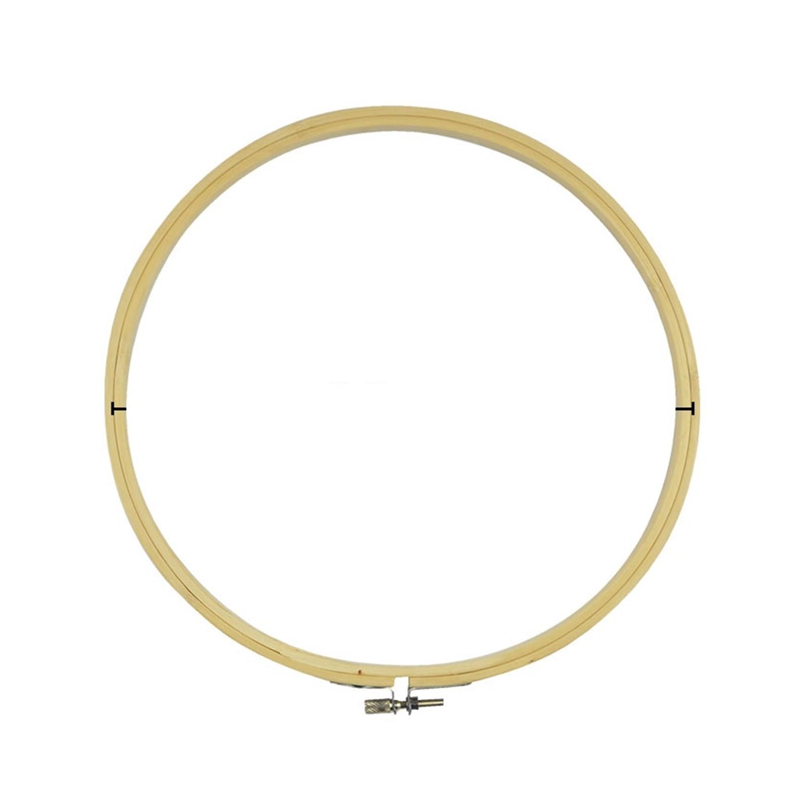 CHUDOU Mini Embroidery Hoop Set 8-34cm Ring Embroidery Hoop Frame Large Sewing Tools Mini Wood Cross Stitch for Kit Accessories Decor(30cm)