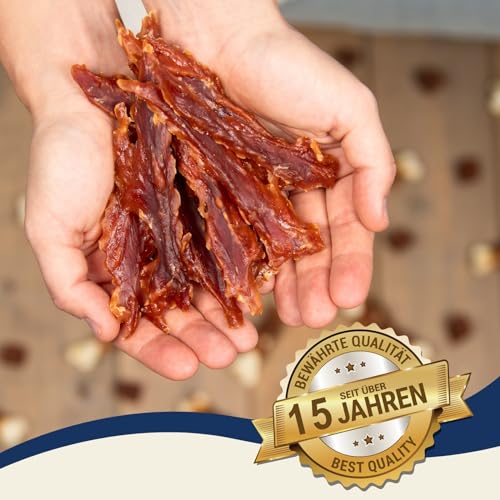 Lyra Pet® 5 kg Entenbrust | Kausnack von der Ente | Leckerli für alle Hunde | Proteinreicher Kaugenuss | Idealer Belohnungs- und Trainingssnack | Hundefutter im wiederverschließbaren Beutel