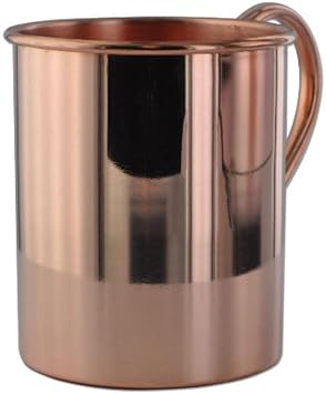 18oz Solid Copper Moscow Mule Mug By Paykoc