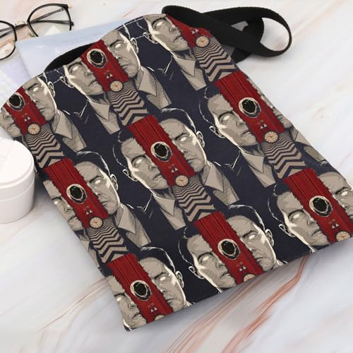 Bolso tote de lona inspirado en la serie de televisión Crime TV Show, para fans de series de horror, bolsa de viaje TP miniatura 6