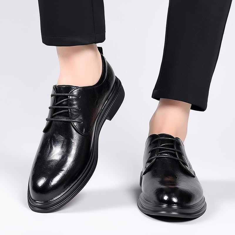 Men's Comfort Orthopedic Dress Shoes Men's Dress Shoes Formal Business Classic Lace Up Wingtip Oxford Shoes Classic Lace-up Formal Tuxedo Shoes4