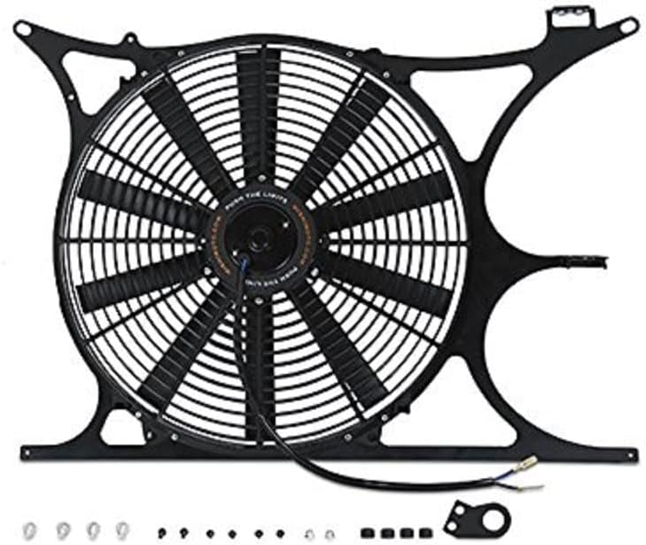 Defletor de Ventoinha em Alumínio Mishimoto MMFS-E36-92P para BMW E36 Série 3 1992–1999 – 1 unidade
