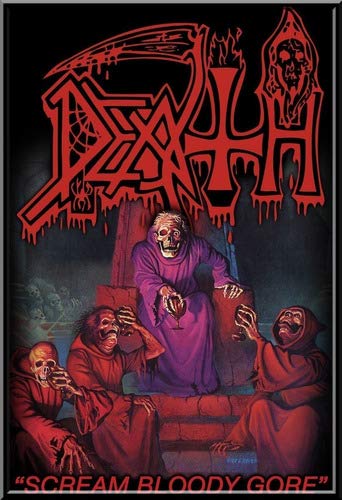 Quadro Banda Death Scream Bloody Gore 44x33cm | Amazon.com.br
