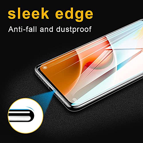 Image of HD Tempered Glass Screen Protector Compatible For Mi 10 Lite, Mi 11i With Edge To Edge Coverage And Easy Installation Kit