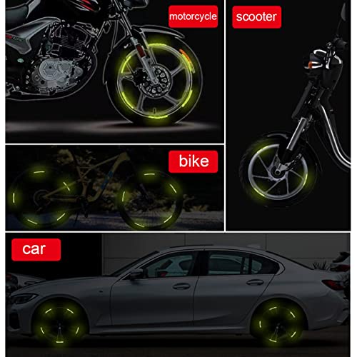 20 adesivi catarifrangenti per auto, moto