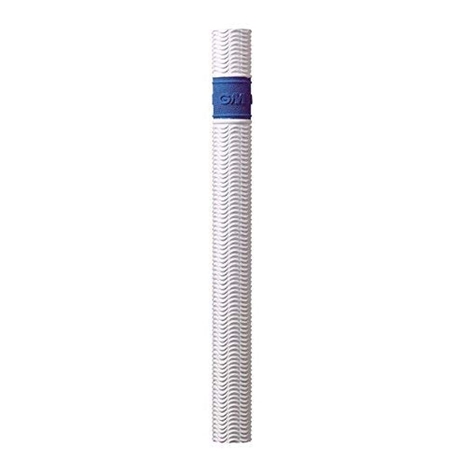 GM Ripple Cricket Bat Grip | Color: White/Blue | Size: One Size | Material: Rubber | For Men & Boys | Comfortable | Durable | Extra soft | Better griping and feel | Better Shock Absorption (B071S13QC3) Amazon Price History, Amazon Price Tracker