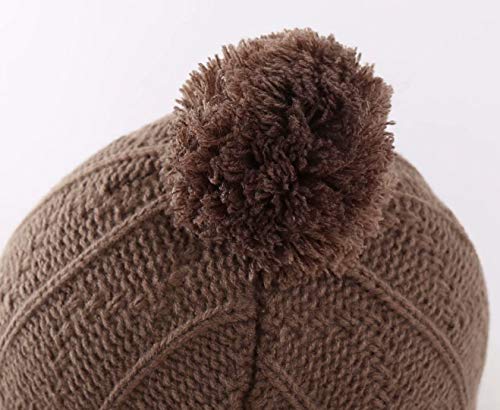 Home Prefer Toddler Girls Earflap Hat Warm Sherpa Kids Winter Hat With Earflaps Cold Weather Hat For Girls Boys Brown 2-4T #TOP2