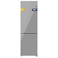 Cecotec Frigorifero Combinato Bolero CoolMarket Combinato 250 Grey Glass E. 180cmx55cm