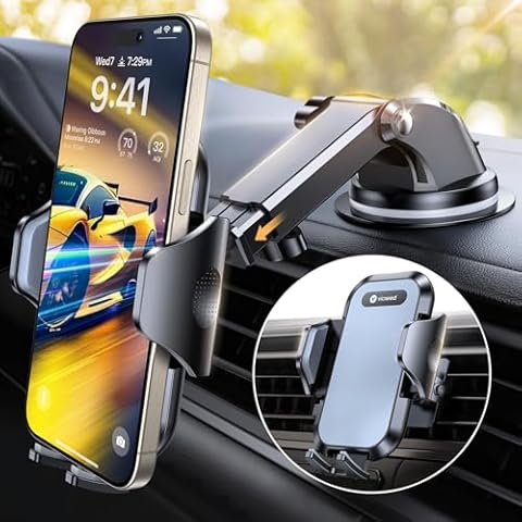 VICSEED Military-Grade Car Phone Holder Cover