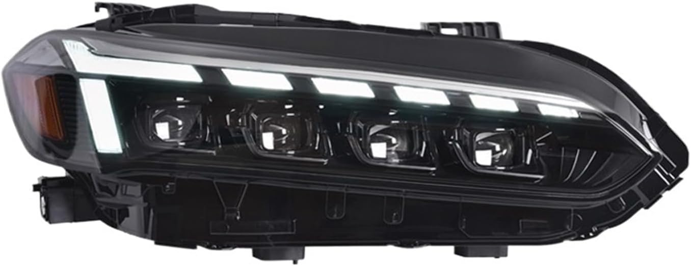 Automobile LED Headlights Compatible with Civic G11 2021-2023 Modified Front Lamps with DRL Dynamic Turn Signal Lights Car Accessories