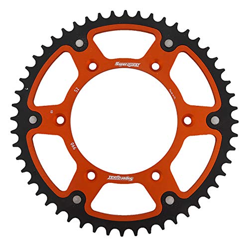 SupersproxOrange 52 Tooth New RST-990-52-ORG Stealth Sprocket, 52T, Chain Size 521