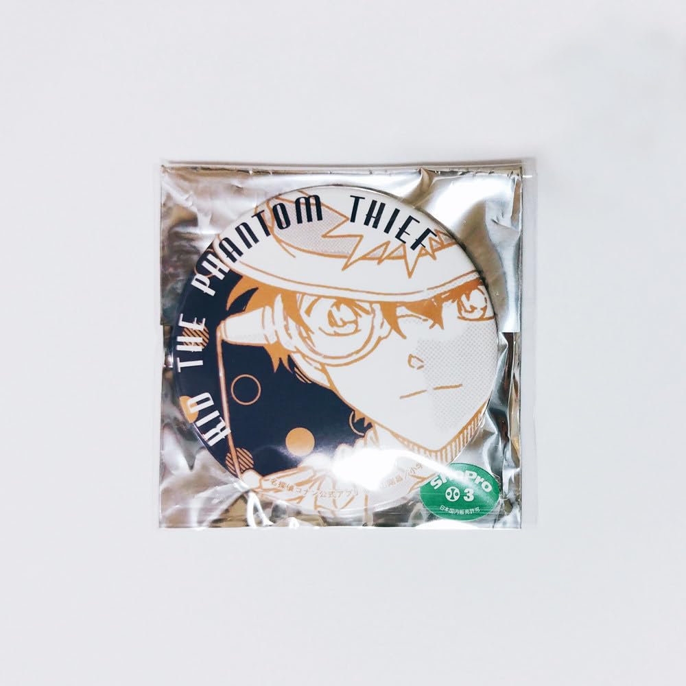 コナン コナンランド 缶バッジ キッド 【公式通販】