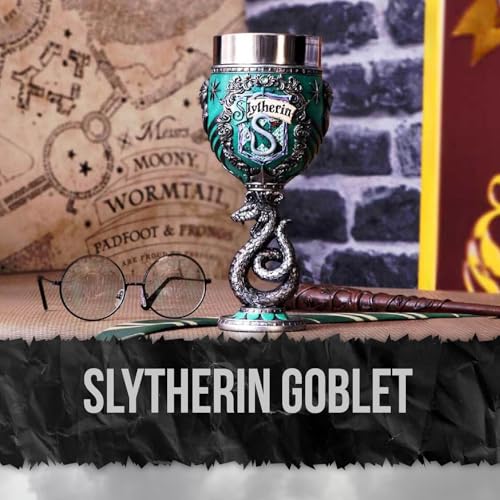 Cáliz Harry Potter Slytherin Standard en Poliresina de Lujo 3
