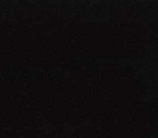Velvet Ultra Flocking Solid Upholstery Fabric 58" Wide Sold by The Yard (#07 Black)