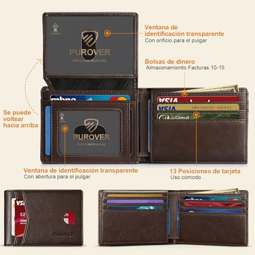 Opiniones y reviews de Carteras de Caballero los 5 más buscados. 29 Carteras de Caballero marca PUROVERO (2)