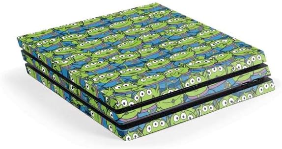 Skinit Decal Gaming Skin Compatible with PS4 Pro Console - Officially Licensed Disney Toy Story Alien Collage Design