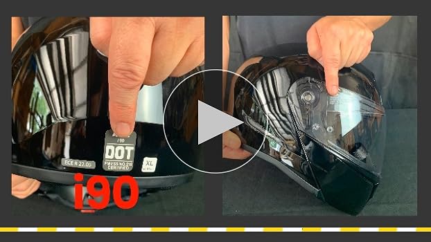 Amazon.com: HJ-33 Shield Clear Replacement Visor for i90