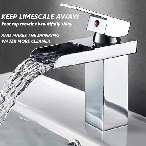 Ronyse Magnetischer Wasserenthärter 15.000 Gauss - Professioneller Wasserentkalker Wasserleitung - Blau - Anti Kalk