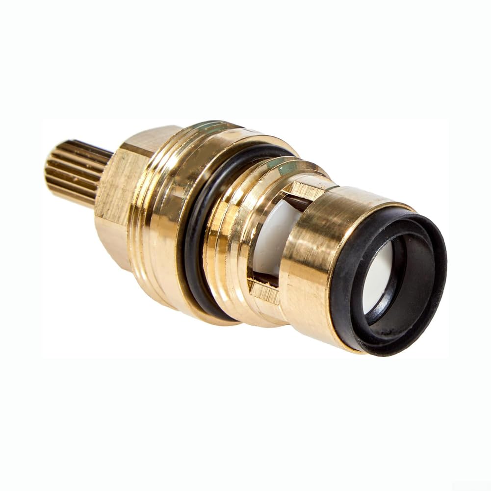 45346000 Cartouche thermostatique pour GROHE 1/2" avec rondelles d'étanchéité en céramique, angle de rotation 180°, cartouche laiton pour thermostat de douche, robinet de salle de bain