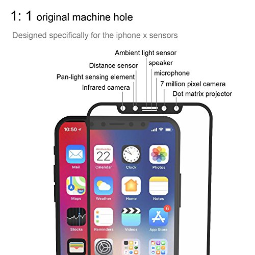 [3-Pack] Apple Watch 38mm Tempered Glass Screen Protector, Linboll - [Only Covers the Flat Area] Anti-Scratch, 9H Hardness, Bubble Free Screen Protector for Apple Watch 38mm