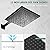 Hoimpro Shower System set with 12 Inch Bathroom Rain Mixer Shower Head and Handheld Wall Mounted, Rainfall Shower Faucet Fixture Combo with High Pressure 2 in 1 Handheld Showerhead, Matte Black