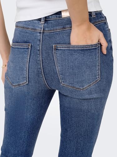 ONLY Damen ONLMILA HW SK ANK BB JEANS BJ13994 NOOS Skinny Jeans,, per pack Blau (Medium Blue Denim Medium Blue Denim)… – Ansicht 3