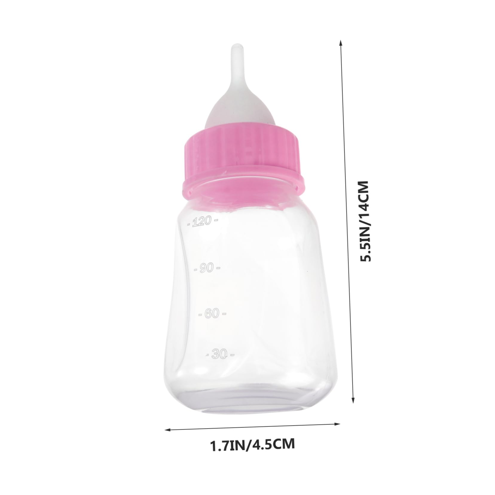 Totority Pet Feeding Bottles 120ml Cat Nursing Bottle Leakproof Pet Feeder for Kitten and Puppy Easy to Use