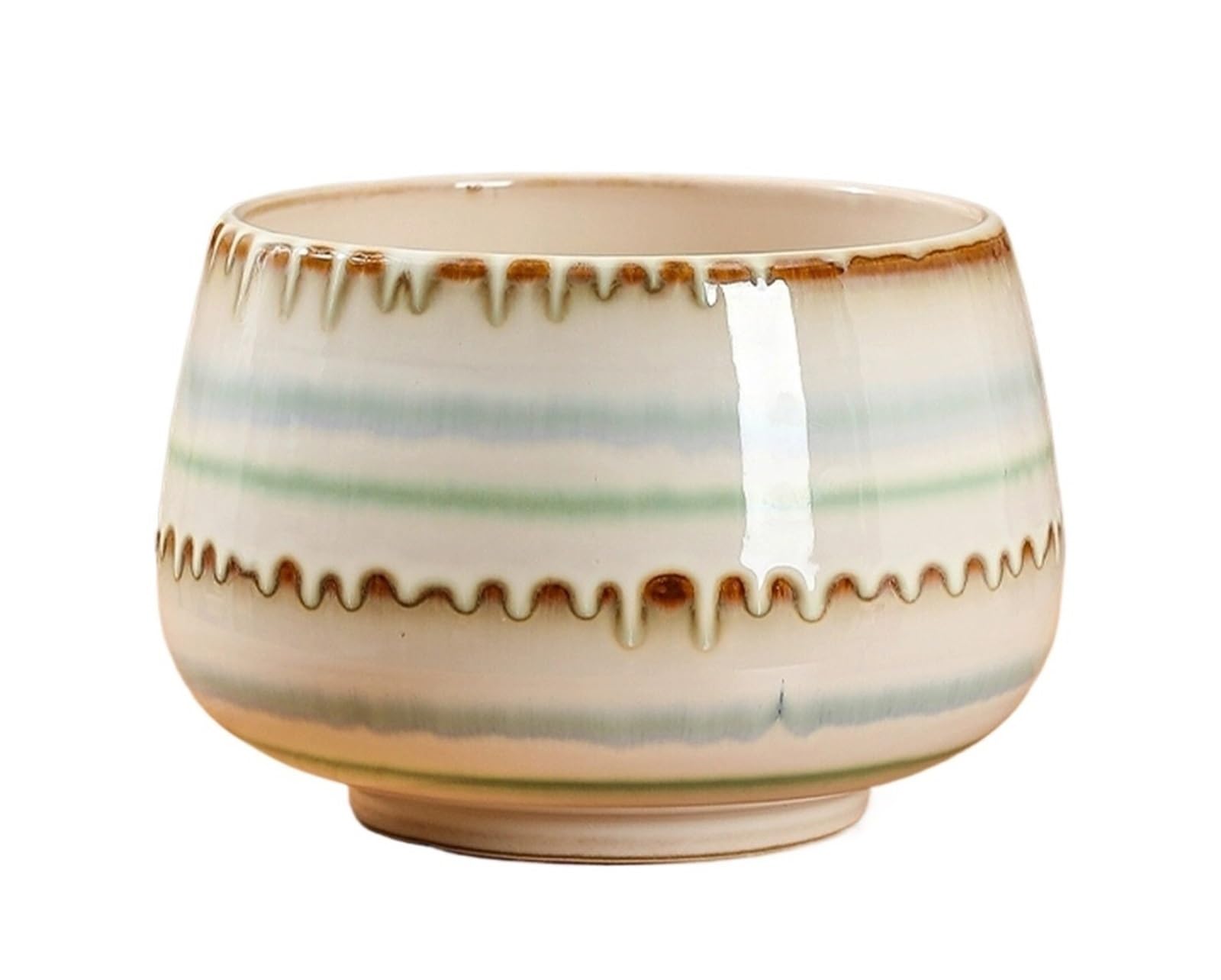 guiling-1986 Pots for Plants Ceramic Flower Pots are Suitable for Planting Aloe Vera Orchids Cacti Etc Flower Pot