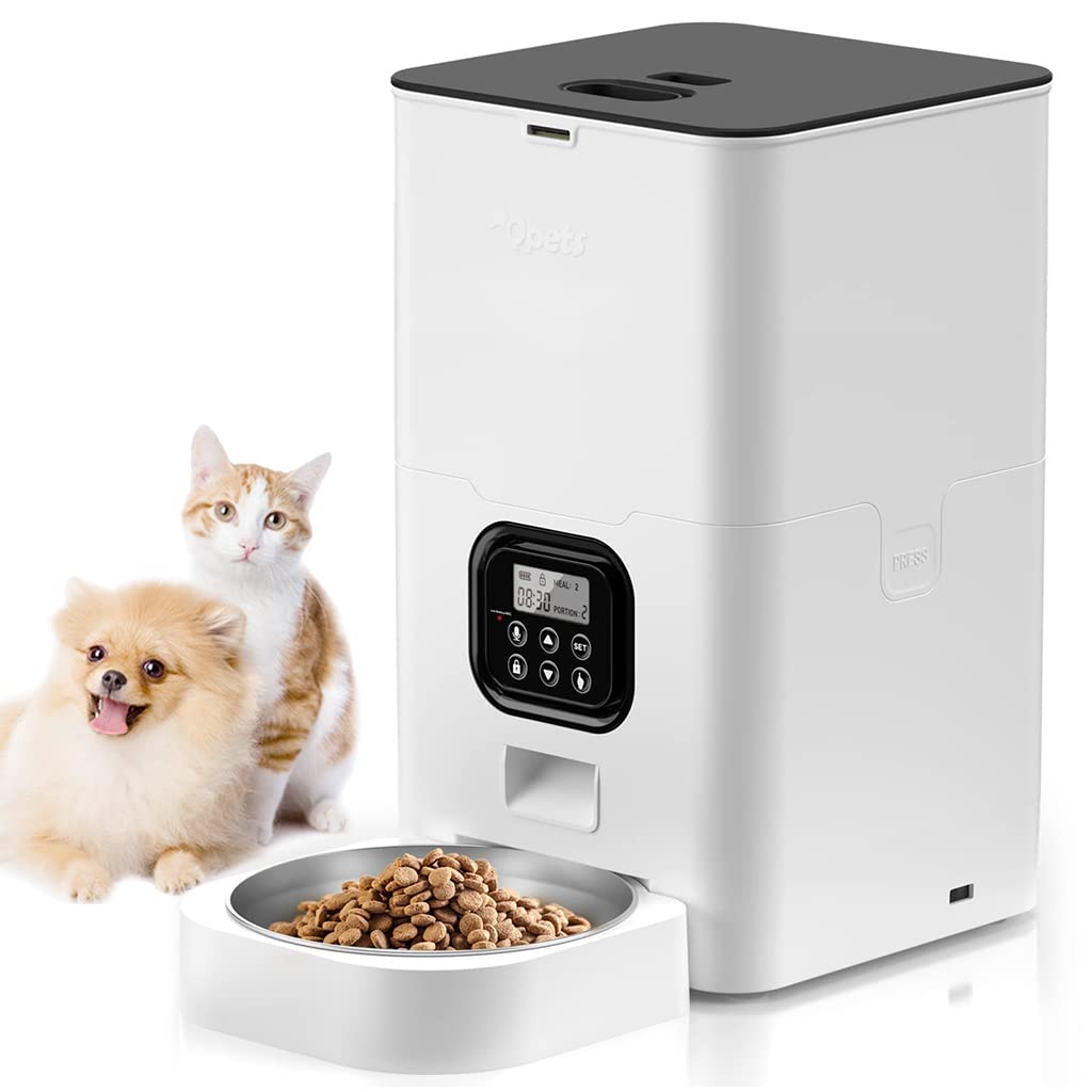 Buy Qpets Acrylonitrile Butadiene Styrene, Automatic Dog Feeder, 6L Dog