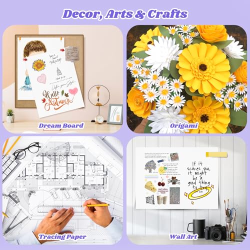 Image of Mixed Media Paper 9 inch x 12 inch, 40 Sheets (98lb /160gsm) Multipurpose Heavyweight Loose Drawing Art Paper for Sketching, Sketch Book, Gouache, Painting, Sketchbook, Drawing Pad Book, School
