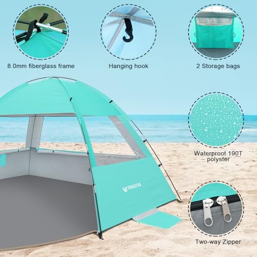 Venustas UPF 50+ Beach Canopy
