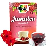 Jamaica Té (Hibiscus Tea) - 25 Tea Bags - Vegan, 100% Natural - Premium Therbal Brand