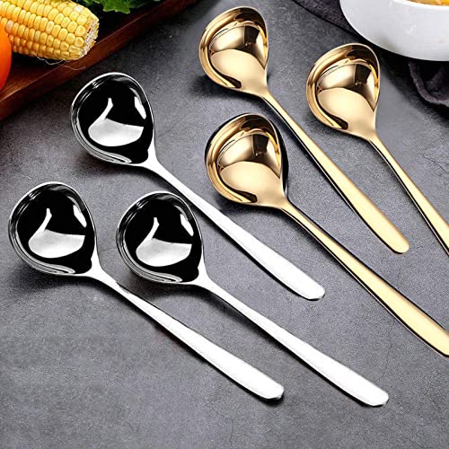 Gudoqi CE2026B Soup Ladle, 3 Pack Durable 304 Stainless Steel thumb #2