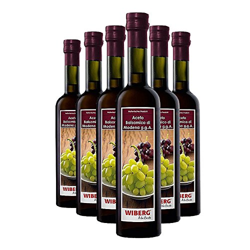 Wiberg Aceto Balsamico di Modena g.g.A. 0,5 L, 6er Pack