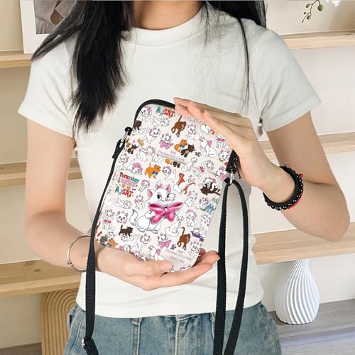 Image of KEYCHIN Marie Cat Tote Bag Cartoon Marie Fans Gifts Because I'm A Lady That's Why Shoulder Bag Marie Ladies Merchandise